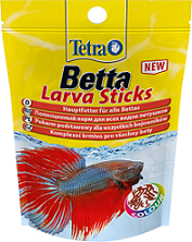 Tetra Bett корм в форме мотыля для петушков и других лабиринтовых рыб(5 г)