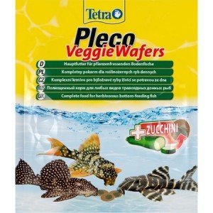 Tetra Pleco Veggie Wafers корм для донных рыб с цукини(15гр)