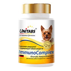 UNITABS вит-ны д/мелких пород собак (100таб)