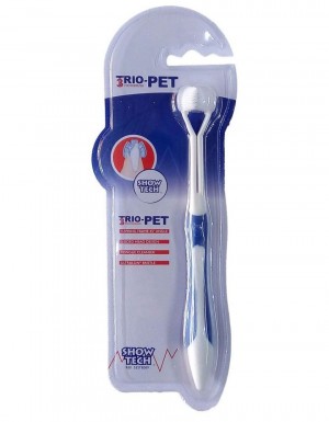 ShowTech Trio-Pet Toothbrush зубная щетка 3-х сторонняя