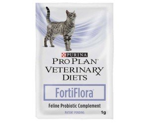Пробиотик для кошек Purina PRO PLAN Forti Flora для микрофлоры кишечника. 30 пакетиков по 1г