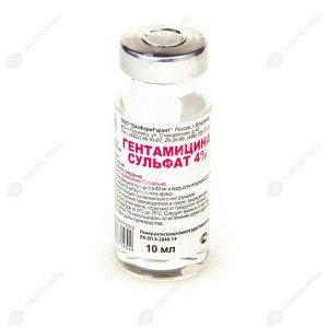 Гентамицина сульфат 4% (10мл)