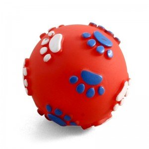 Игрушка для собак из винила Мяч с лапками 60мм
