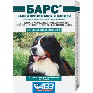 БАРС д/собак более 30кг (уп)