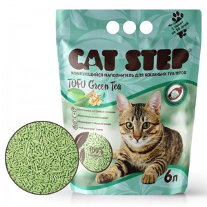 CAT STEP наполнитель Тофу грин (6л)
