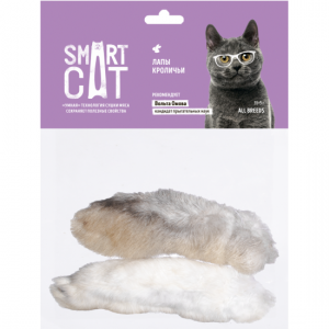 Лакомство Smart Cat для кошек, лапы кроличьи (35 г)