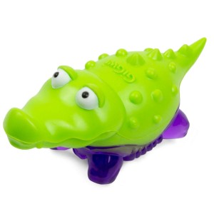 GiGwi игрушка для собак Крокодильчик, с пищалкой
