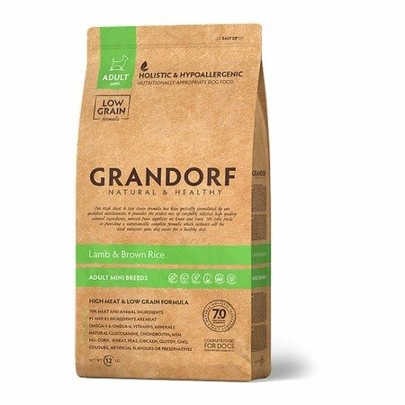 GRANDORF д/собак малых пород, ягненок с рисом (3кг)
