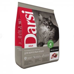 Darsi д/кошек мясное ассорти (10кг)