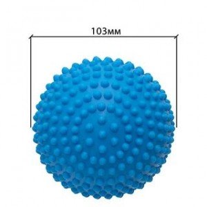 Tappi игрушка д/собак Мяч игольчатый, голубой 10,3 см