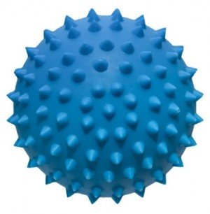 Tappi игрушка д/собак мяч для массажа, голубой 10см