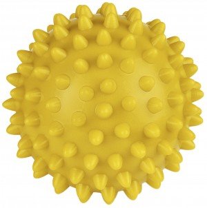 Tappi игрушка д/собак Персей, мяч д/массажа, желтый,5,5 см