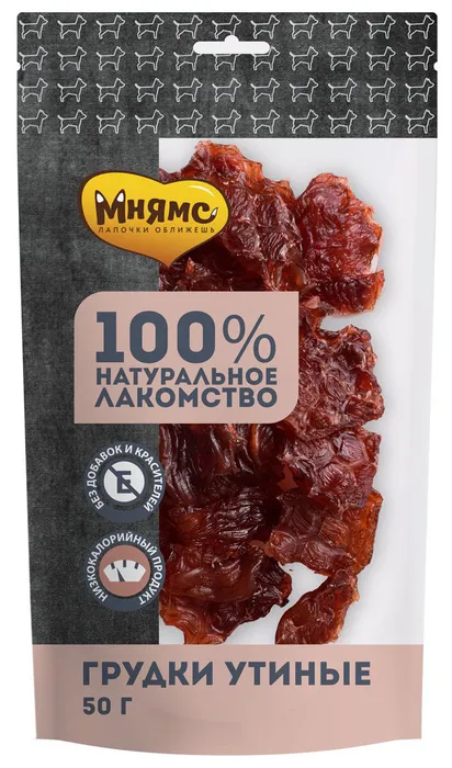 Мнямс грудки утиные (50гр)