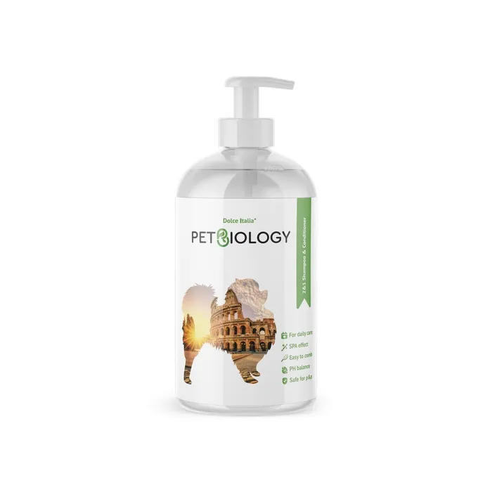 PetBiology шампунь+кондиционер д/собак Италия (300мл)