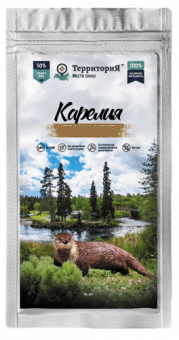 Территория "Карелия" корм д/кошек телятина (85гр)
