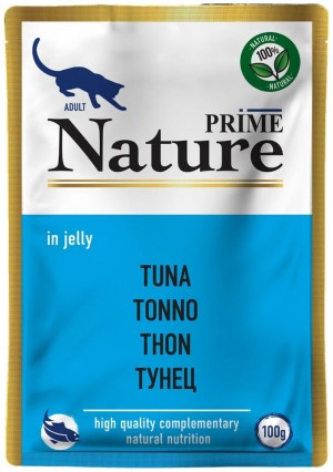 Prime Nature пауч в желе тунец (100гр)