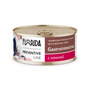 Florida Gastrointestinal (консерв.) для собак,с кониной (100гр)