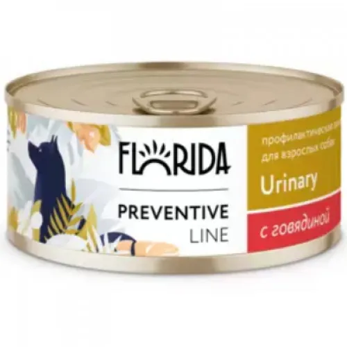 Florida Urinary д/собак с говядиной (100гр)