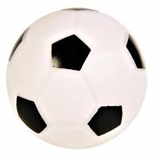 Trixie Мяч футбольный д/собак,6 см