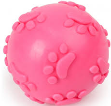 Mr Pet Игрушка Мяч лапка, резиновая, 6 см