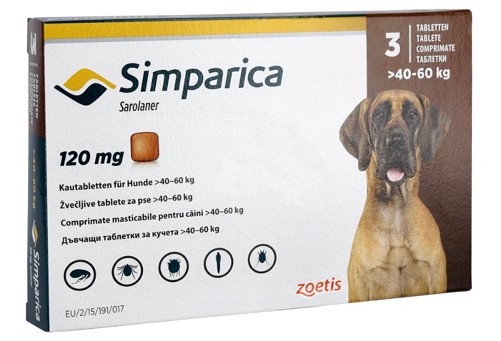 Симпарика таблетка для собак спб. Симпарика 120 мг. Симпарика 40-60 кг. Симпарика для собак 40-60. Симпарика 60 мг.