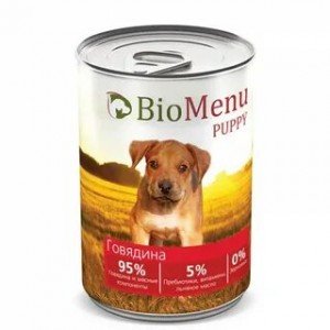 BioMenu Puppy говядина (410гр)
