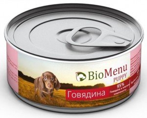 BioMenu Puppy говядина (100гр)