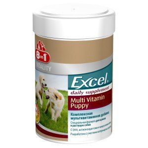 Эксель 8в1 мультивитамины для щенков 100таб
