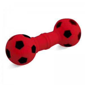 игрушка для собак Гантель футбольная 170мм