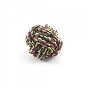 Игрушка для собак "Веревка - плетеный мяч ,50 мм