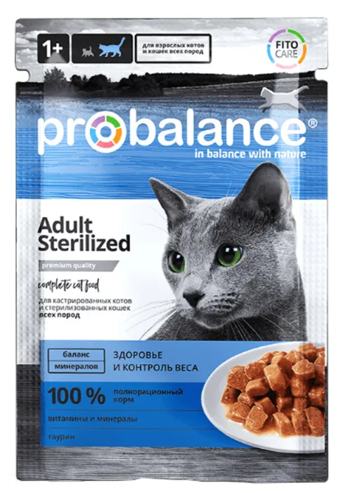 ProBalance д/стерилизованных кошек (85гр)